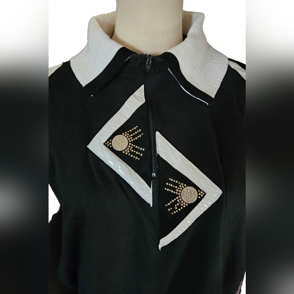 Vintage Mardel Sequin and beaded Top - Picture 3 of 11